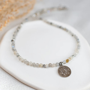 Naszyjnik labradoryt