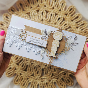 Kartka komunijna dla chłopca