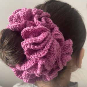 Szydełkowe scrunchie