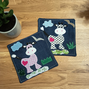 Podkładki pod kubek komplet dwie sztuki