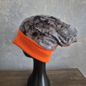 Czapka Smerfetka patchworkowa dluga