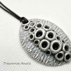 polymer clay kwiat lotosu