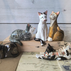 Zestaw  kotów - mix wzorów i kolorów