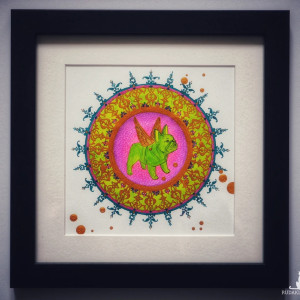 mandala prezent dla psiarza MOPS