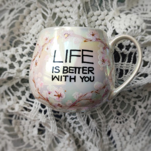 malowany kubek dla bliskiej osoby OPAL