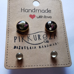 Zestaw kolczyków duże i małe