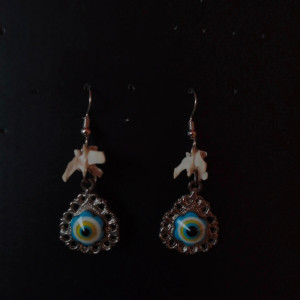 Kolczyki oko proroka oraz kręgi