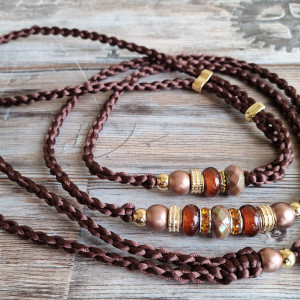 Smycz ringowa,  ringówka, wodzik, show leash