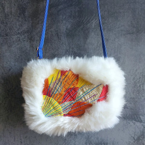 Torebka na ramię z motywem słońca