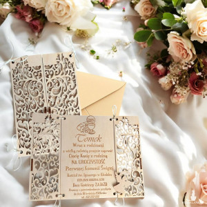 Zaproszenie Pierwsz Komunia Święta