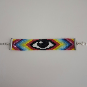 Handmade bracelet eye