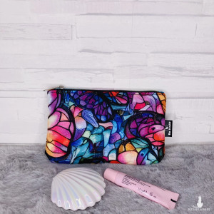 Kosmetyczka Handmade Mała Płaska Wodoodporna | Polska | Rozmiar M