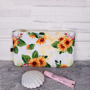 Kosmetyczka Handmade Płaska Podróżna Organizer | Polska | L