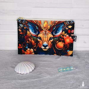 Kosmetyczka Handmade Płaska Podróżna Organizer | Polska | XL