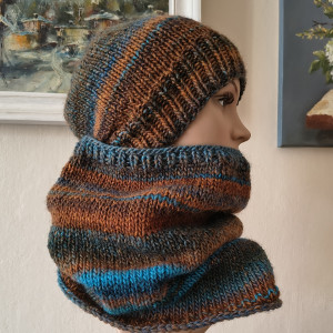 Miód w turkusie - miły, ciepły, otulający komplet.