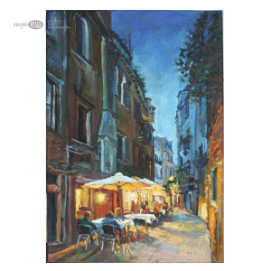 Wieczór w weneckiej kawiarence