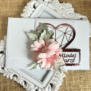 417,Kartka kopertówka dla młodej pary