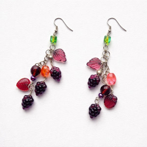 Kolczyki lekkie.koralikowe Boho