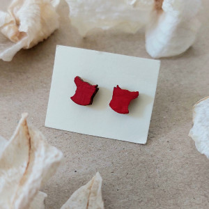 🐕‍🦺 Drewniane Kolczyки „Wierny Przyjaciel” – Symbol Psiej Wierności