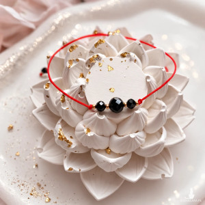 Bransoletka talizman ochronny - Czarny turmalin