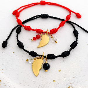 Talizman siedem czakr serce  - komplet