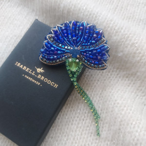 Wiosenna wyjątkowa broszka CHABER