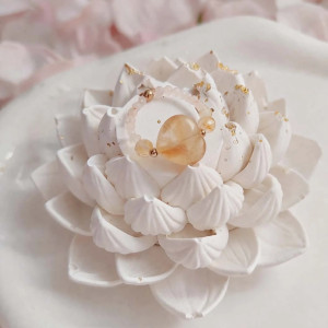 Pierścionek serce obfitości