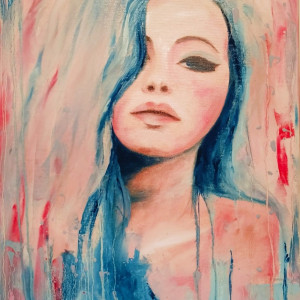 Selena, obraz olejny