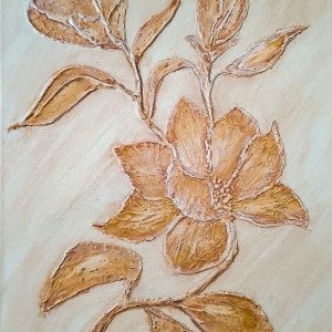 WYJĄTKOWY OBRAZ STRUKTURALNY Z TEKSTURĄ 3D "SUROWA ELEGANCJA" STYL JAPANDI (darmowa dostawa)