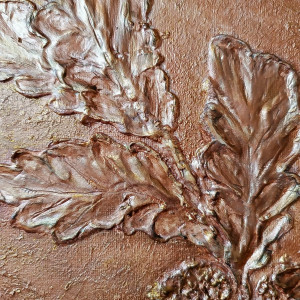 TEKSTUROWY TRYPTYK TERRA - LUKSUSOWE OBRAZY STRUKTURALNE 3D