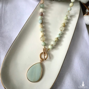 Naszyjnik z kamieni naturalnych