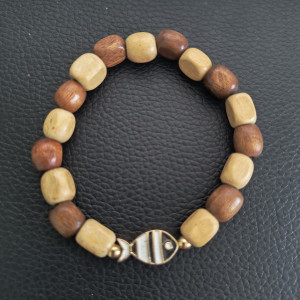 Męska bransoletka z rybką