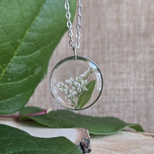 Srebrna zawieszka srebrny wisiorek z zboża