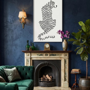 65. TYGRYS - rysunek, plakat.