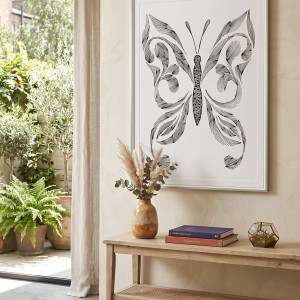 66. MOTYL - rysunek, plakat.