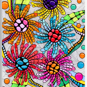 67. ROZKWIT FANTAZJI  - rysunek, plakat.