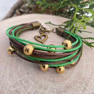 Bransoletka ze sznurków w190