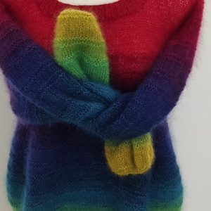 Kolorowy sweter