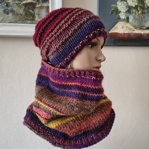 Boho love mix - miły, ciepły, otulający komplet. Projekt autorski.