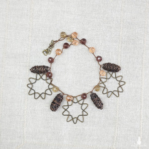 7078 Naszyjnik Etno "Amulet Ziemi"
