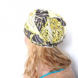 czapka damska handmade oko Bazyliszka