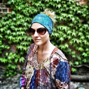 opaska damska sport dredy joga handmade surfing handmade