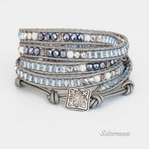 Blue Moon Bransoleta boho w stylu Chan Luu