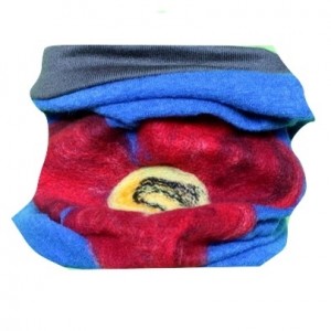 komin handmade tuba filcowana X1