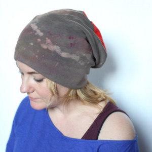 czapka dresowa handmade bawełniana