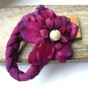 duża bransoletka etno boho orient hipi kwiaty