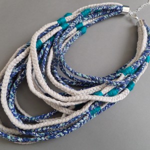 UNIKAT naszyjnik ECOetnica etniczny masajka 007