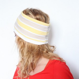 opaska dzianinowa kolorowa wiosenna