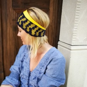 opaska koronkowa boho etno handmade