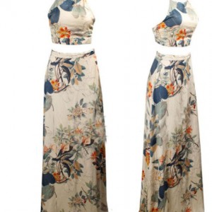 komplet lato wakacje styl boho sexy